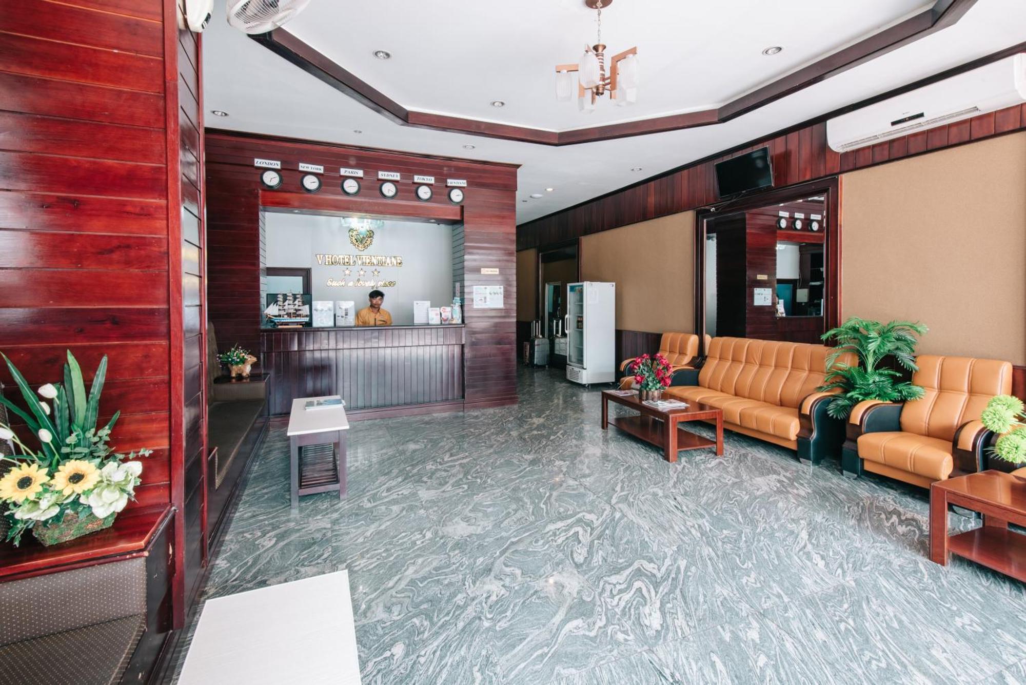 V Hotel Vientiane Exterior photo