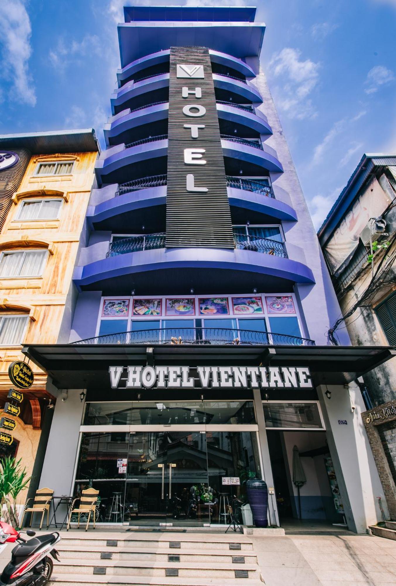 V Hotel Vientiane Exterior photo